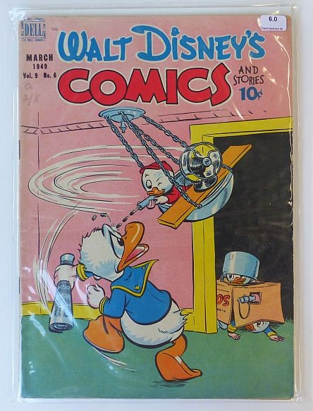Walt Disney`s Comics and Stories Nr.102 Graded 6.0