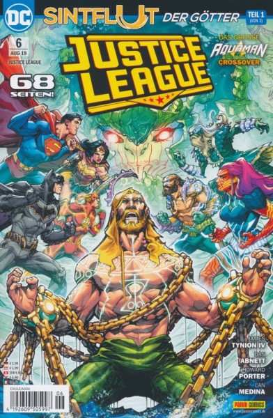 Justice League (Panini, Gb., 2019) Nr. 6,8-11