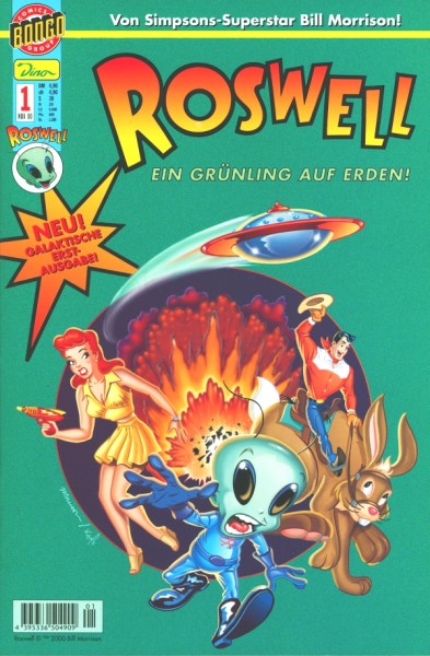 Roswell (Dino, Gb.) Nr. 1-3 (neu)