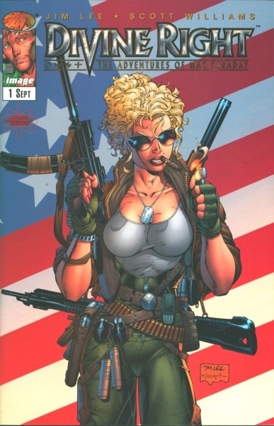 Divine Right (1997) American Entertainment Variant Cover 1