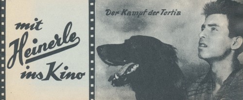 Mit Heinerle ins Kino Der Kampf der Tertia (Schuhmann, picc.)