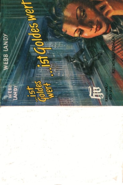 Landy, Webb Leihbuch SU ..ist Goldes wert (Hansa) nur Schutzumschlag