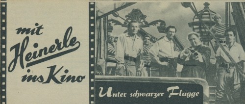 Mit Heinerle ins Kino Unter schwarzer Flagge (Schuhmann, picc.)