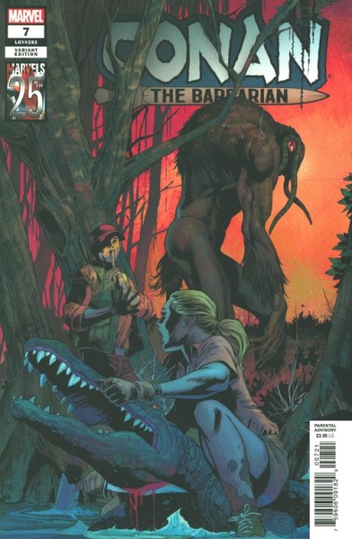 Conan the Barbarian (2019) Marvel's 25th Variant Cover 7