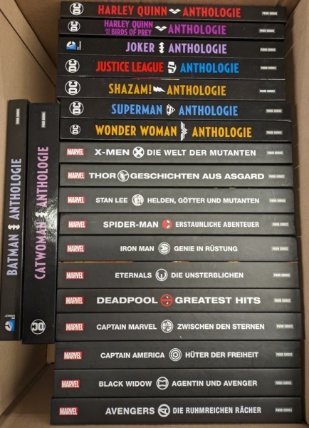 Paket 5168 20 verschiedene Anthologien von DC und Marvel (Z1-2) (Panini, B.)