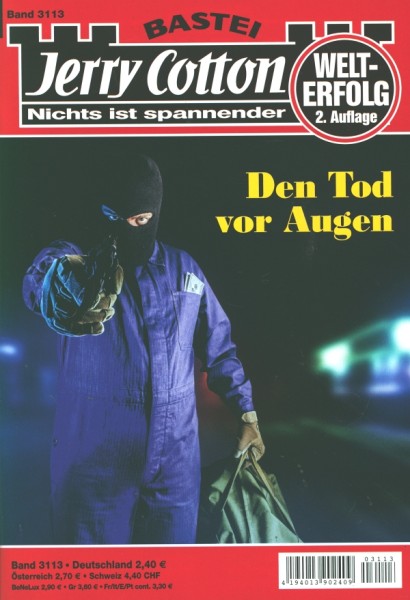 Jerry Cotton 2. Auflage 3113