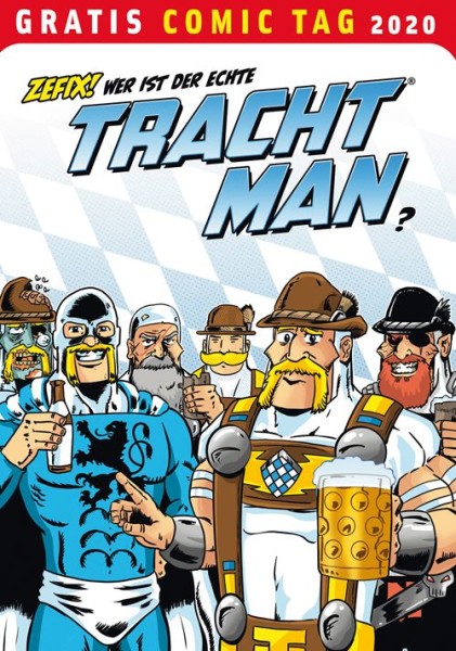 Gratis-Comic-Tag 2020: Tracht Man
