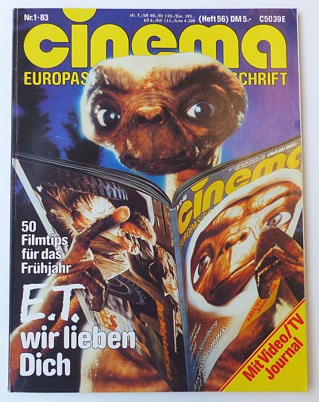 Cinema in kpl. Jahrgängen Jahrgang 1980-1997 (Nr. 1-12)