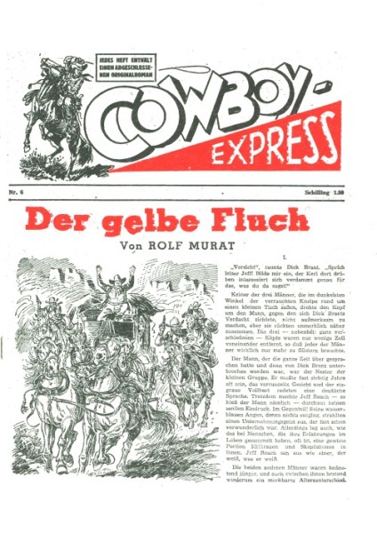 Cowboy-Express (Romanheftreprints) Nr. 1-24