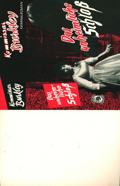 Kommissar Burkley Leihbuch SU Unheimliche Schloß (Liebel) nur Schutzumschlag