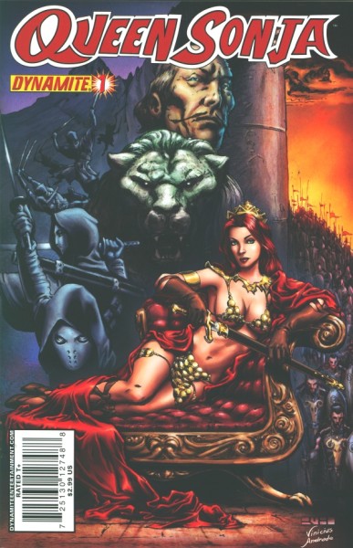 Queen Sonja (2009) Mel Rubi Cover 1