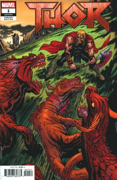 Thor (2018) 1:10 Variant Cover 1