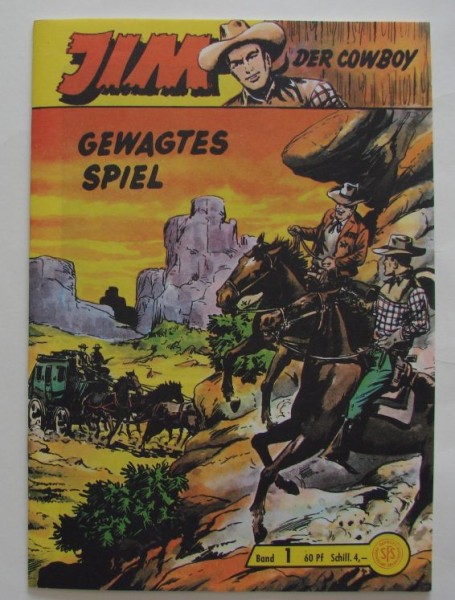 Jim der Cowboy (Hethke, Gb.) Nr. 1-18 kpl. (Z1-2)