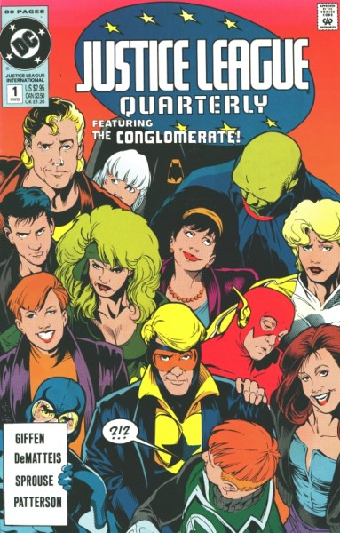 Justice League Quarterly (1990) 1-12,14-17