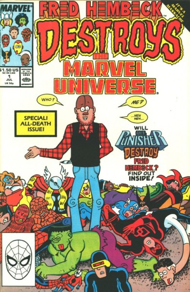 Fred Hembeck Destroys the Marvel Universe 1