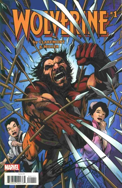 Wolverine (1982) signed by Chris Claremont 1
