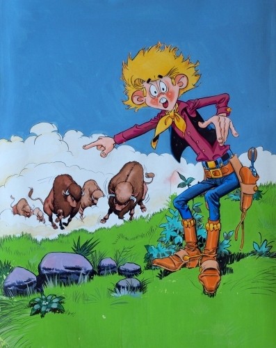 Originalzeichnung (0332) Tom Berry ÜF