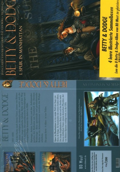 Betty & Dodge Gesamtausgabe - 4 leere Sammelboxen