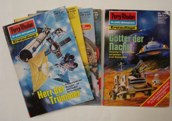 Perry Rhodan in 100er Paketen (Moewig) 1. Auflage Nr. 1400-1499 zus. (Z0-1)