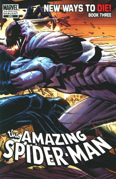 Amazing Spider-Man (2003) 2nd Printing Variant Cover 570