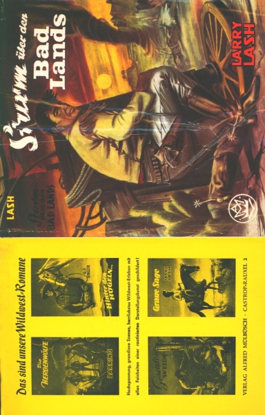 Lash, Larry Leihbuch SU Sturm über den Bad Lands (Mülbüsch) nur Schutzumschlag