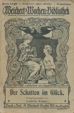 Weicherts Wochen-Bibliothek (Weichert, Vorkrieg) Nr. 1-100