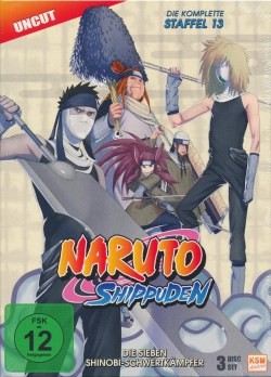 Naruto Shippuden Staffel 13 DVD Box
