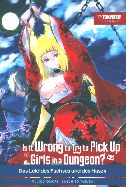 Is It Wrong to Try to Pick Up Girls in a Dungeon Light Novel (Tokyopop, Tb.) Nr. 7-9