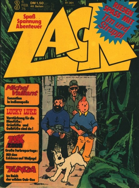 Zack (Koralle, GbÜ.) Jhrg. 1975 Nr. 1-26