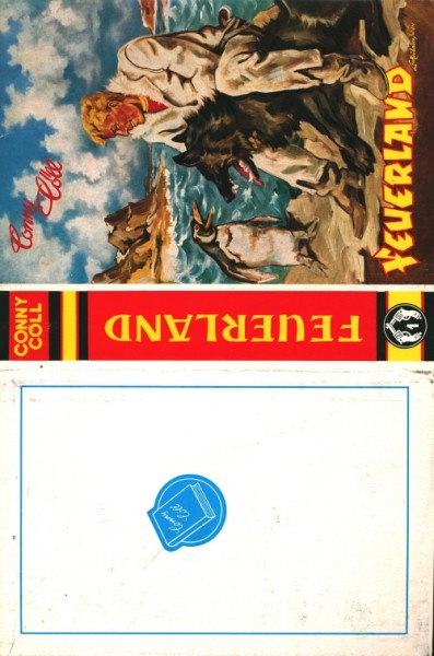 Conny Cöll Leihbuch SU Feuerland (Conny Cöll-Verlag) nur Schutzumschlag