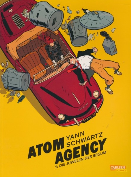 Atom Agency (Carlsen, Br.) Nr. 1+2 kpl. (Z1)