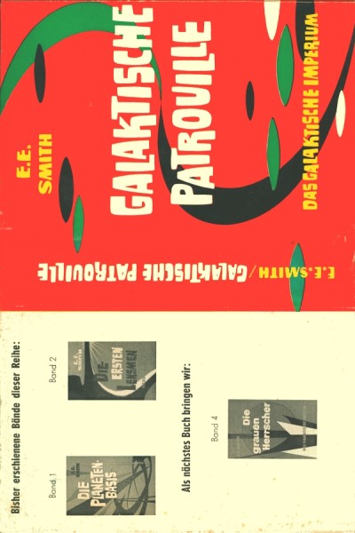 Smith, E.E. Leihbuch SU Galaktische Patrouille (Balowa) nur Schutzumschlag