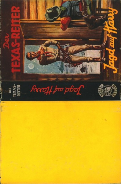 Texas-Reiter LB SU Jagd auf Harry (Liebel) Leihbuch nur Schutzumschlag