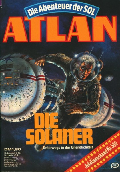 Atlan (Moewig) 1. Auflage Nr. 481-600