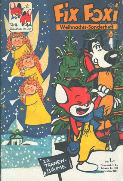 Fix und Foxi Sonderheft (ECR, Gb.) Weihnachten Weihnachts-Sonderheft 1961