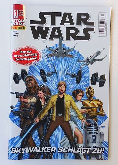Star Wars (Panini, Gb., 2015) Kiosk Nr. 1-45 zus. (Z1)
