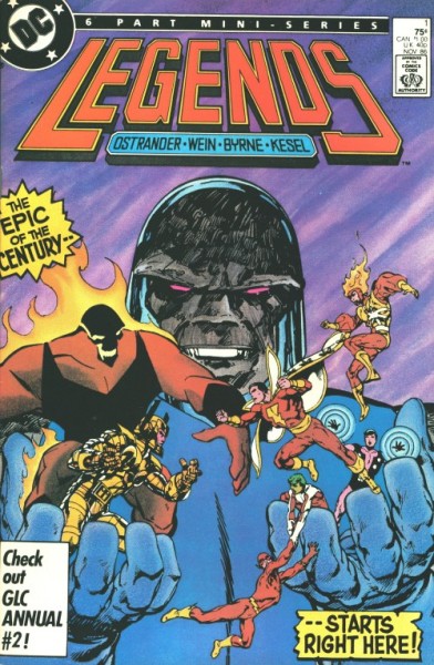 Legends (1986) 1-6 kpl. (Z1-)