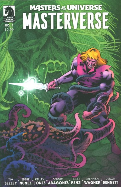 US: Masters of the Universe: Masterverse (2023) #1 Kelley Jones Variant Cover