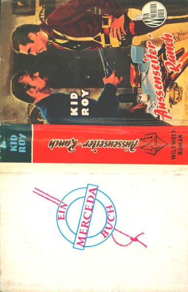 Kid Roy Leihbuch SU Aussenseiter-Ranch (Merceda) nur Schutzumschlag