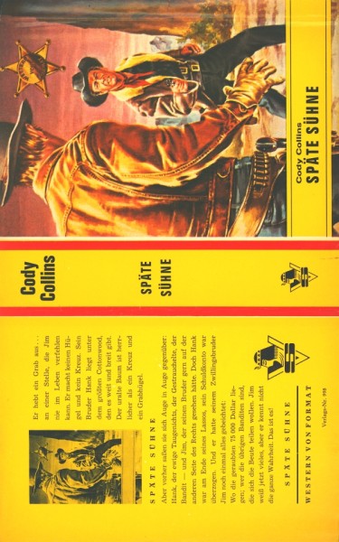 Collins, Cody Leihbuch SU Späte Sühne (Saba) nur Schutzumschlag