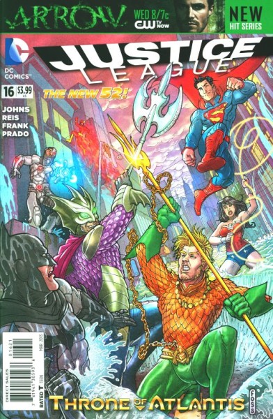 Justice League (2011) Langdon Foss Variant Cover 16