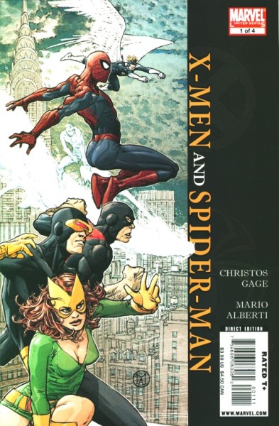 X-Men/Spider-Man (2009) 1-4 kpl. (Z1)