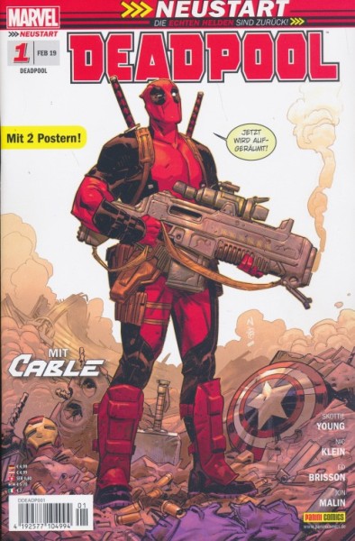 Deadpool (Panini, Gb., 2019) Nr. 1-25 kpl. (Z1)