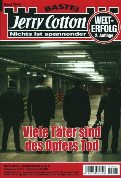 Jerry Cotton 2. Auflage 2943