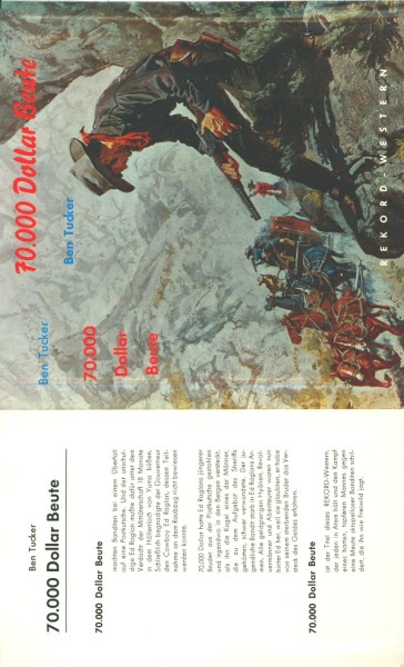 Tucker, Ben Leihbuch SU 70.000 Dollar Beute (Rekord) nur Schutzumschlag