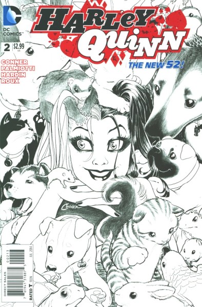 Harley Quinn (2014) 3rd Printing Variant Cover 2
