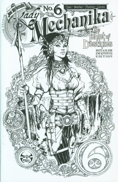 Lady Mechanika - The Tablet of Destinies 1:10 Variant Cover 6