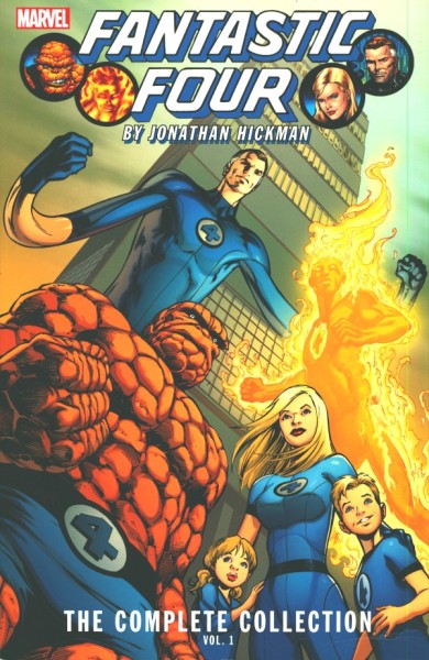 Fantastic Four by Jonathan Hickman: The Complete Collection (2018) SC Vol.1-4