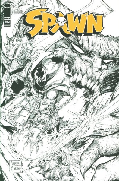 Spawn (US) Sketch Variant Cover 262