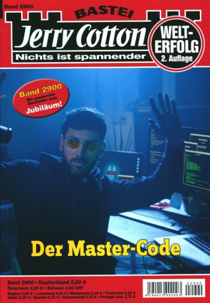 Jerry Cotton 2. Auflage 2900